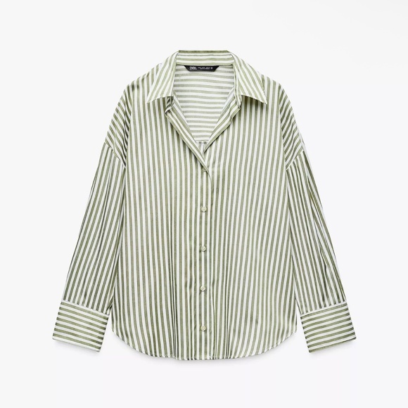 Zara Tops - Zara Basic Poplin Shirt